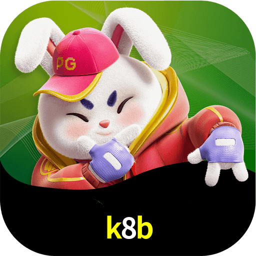 Imagem promocional da k8b mostrando a plataforma e suas vantagens